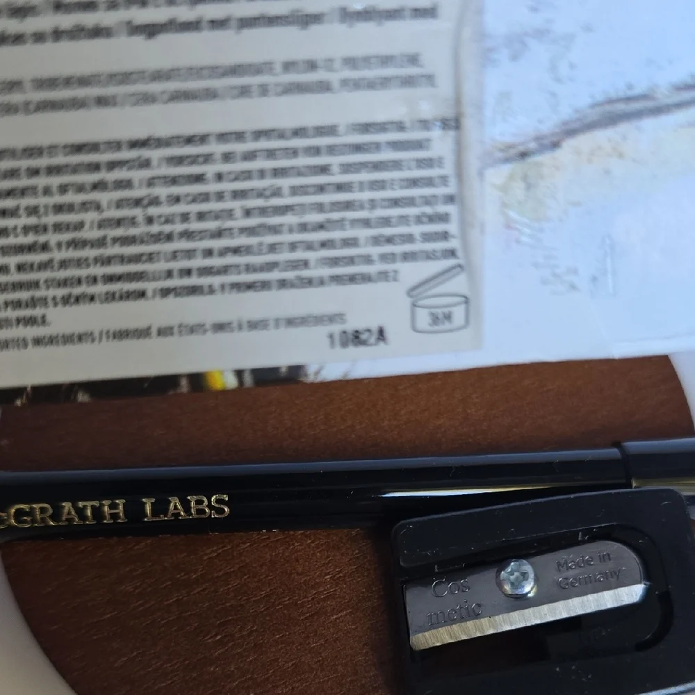 Pat McGrath Labs PermaGel - Blitz Brown -Ultra Glide Eye Pencil with Sharpener